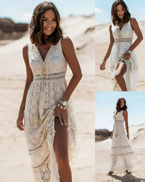 Vestido Largo Bohemio - Coleccion 2025