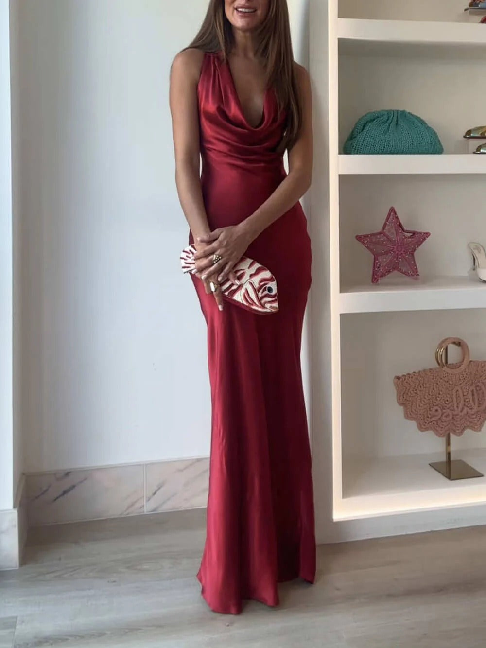 Vestido Elegante Pilar - Coleccion 2025