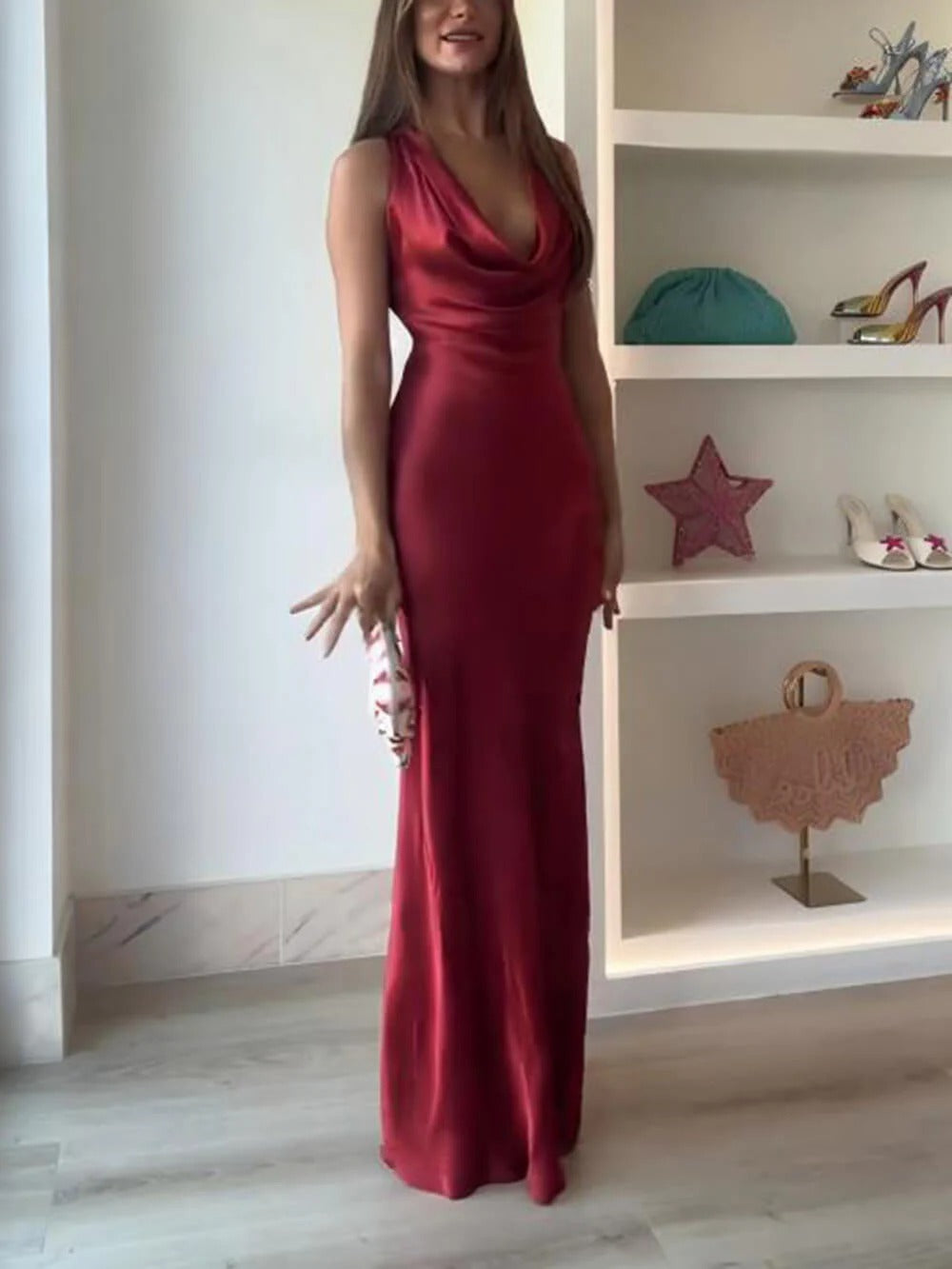 Vestido Elegante Pilar - Coleccion 2025