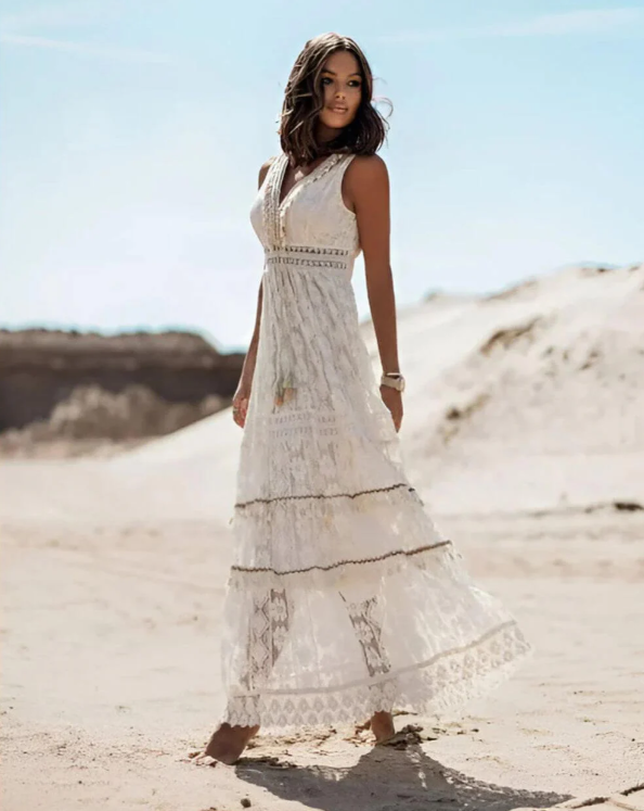 Vestido Largo Bohemio - Coleccion 2025