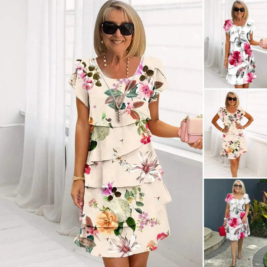 Vestido Floral Macarena - Coleccion 2025