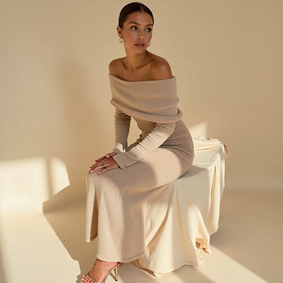 Vestido de punto Martina - Coleccion 2025